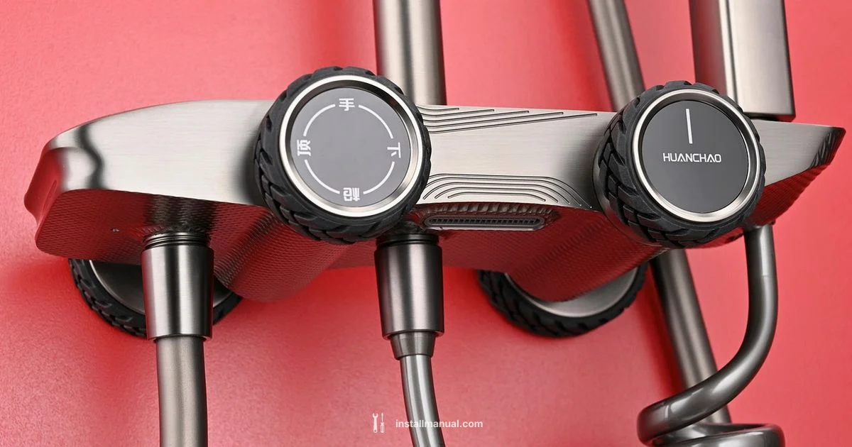 Shower Handle Install - Install Manual