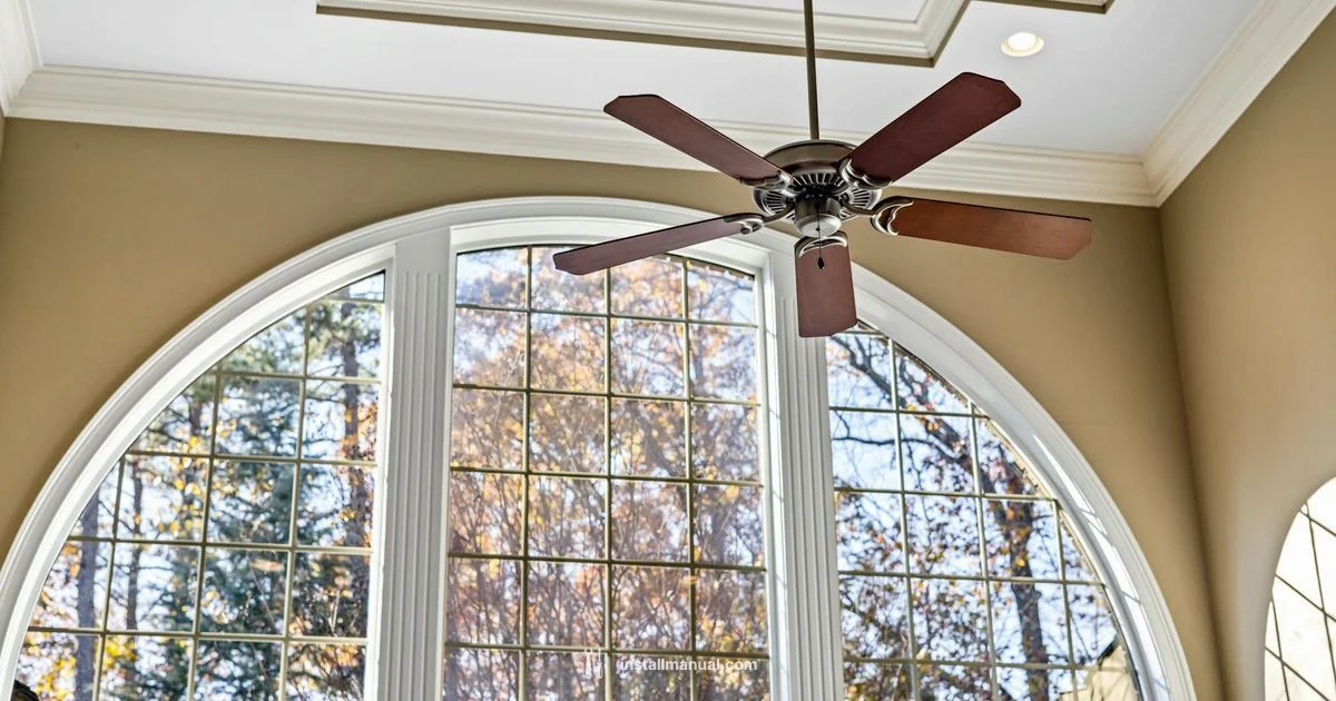 Ceiling Fan Install Near Me - Install Manual