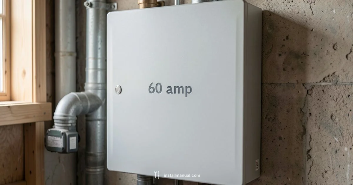 60 Amp Subpanel Install - Install Manual