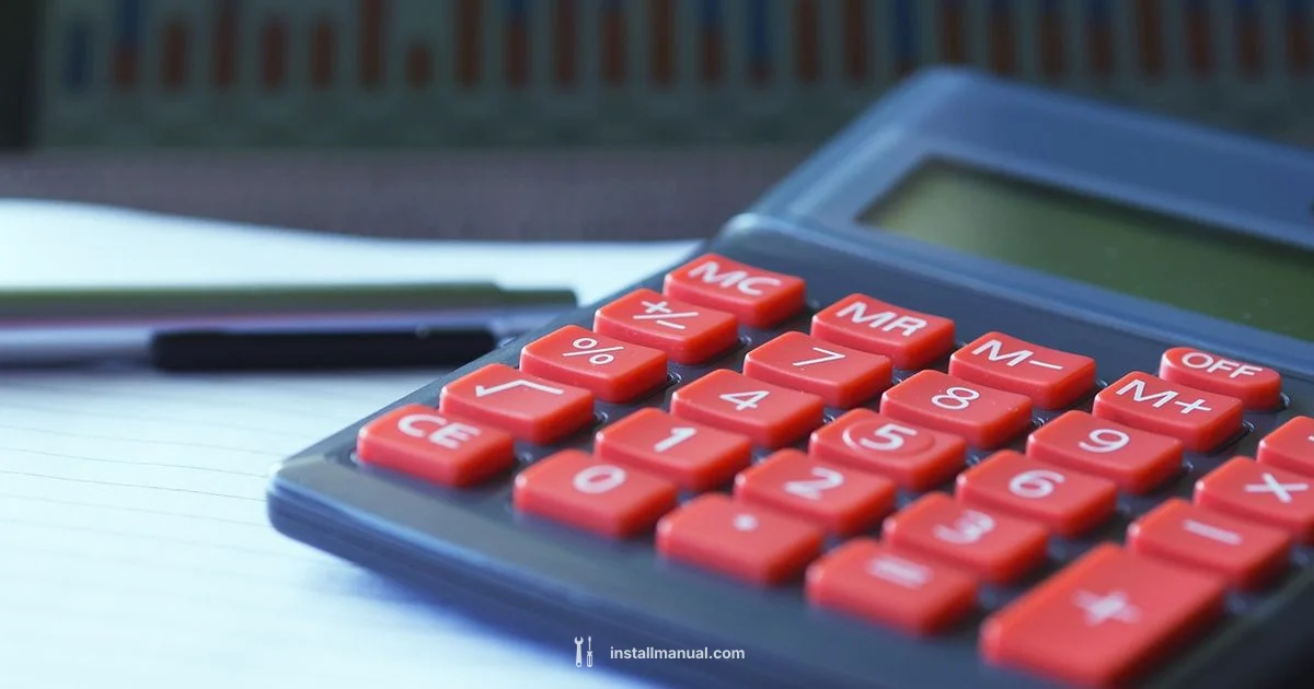 Loan Formula Basics - Install Manual