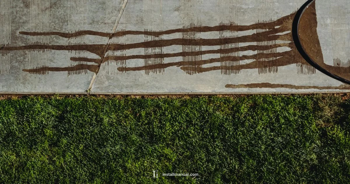 Concrete Sidewalk Cost - Install Manual