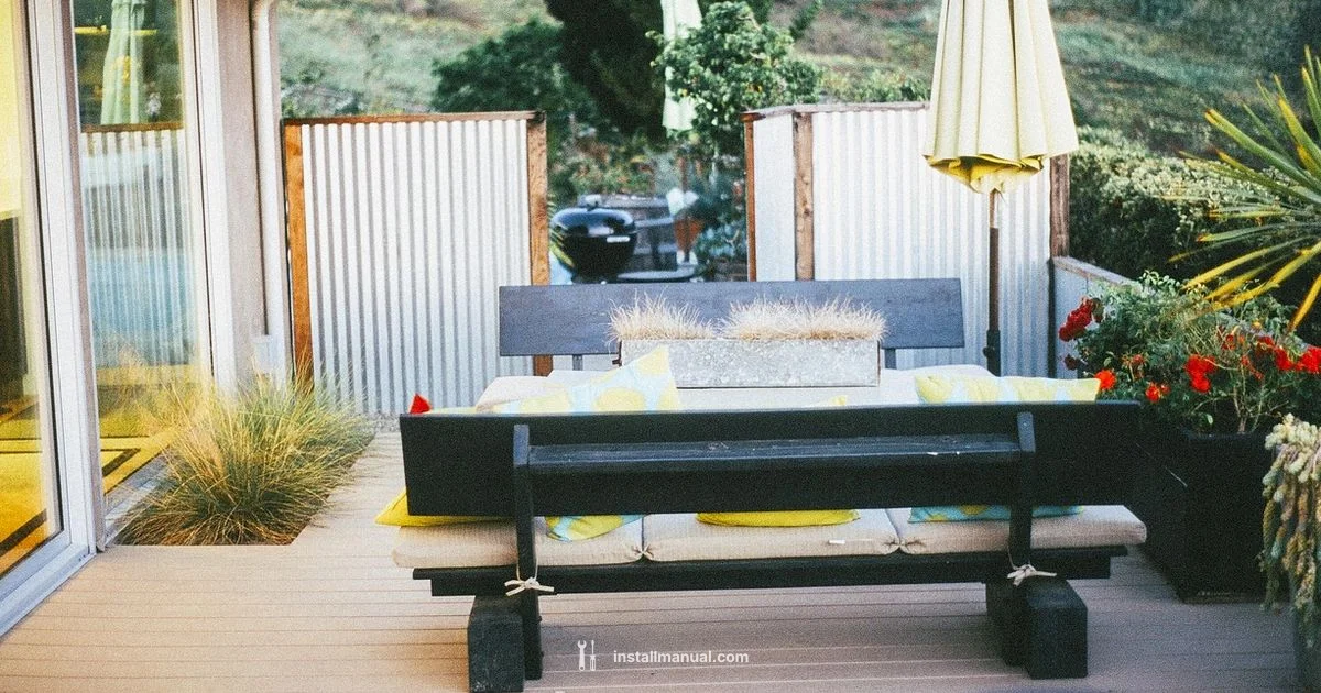 Patio Install Guide - Install Manual