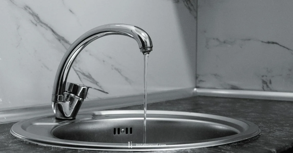 Under-Sink RO Setup - Install Manual