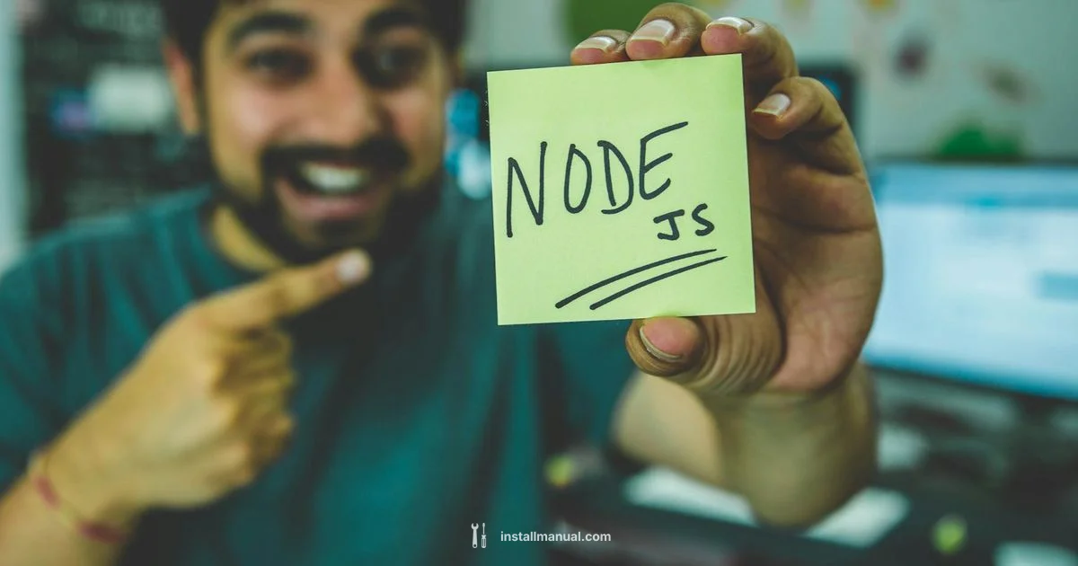 Install Node Packages - Install Manual