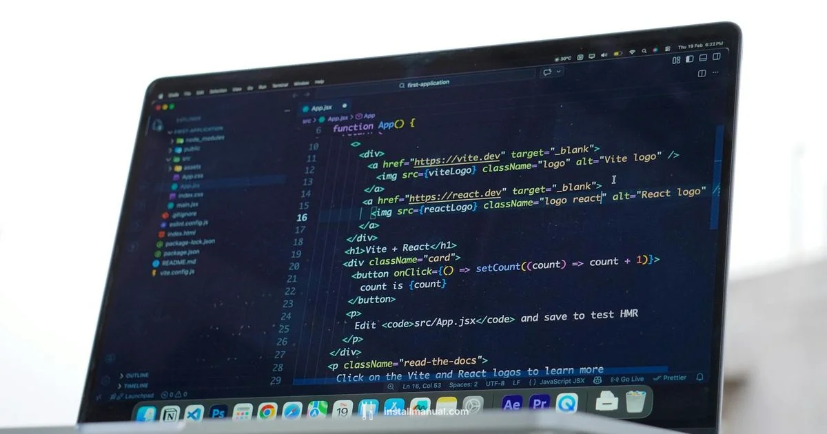 React Router Setup - Install Manual
