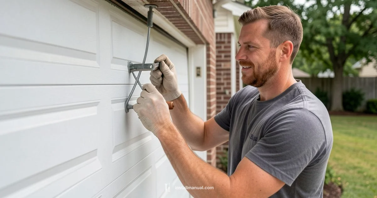Garage Door Spring Install - Install Manual