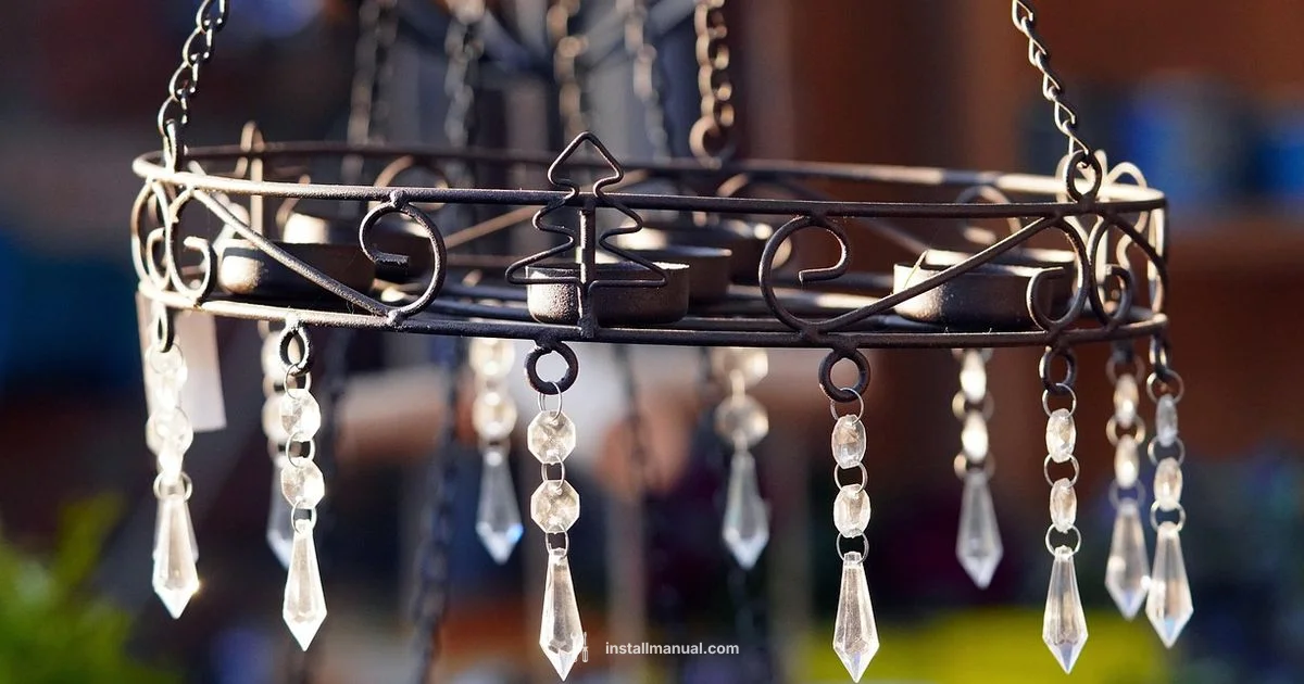 DIY Ceiling Light - Install Manual