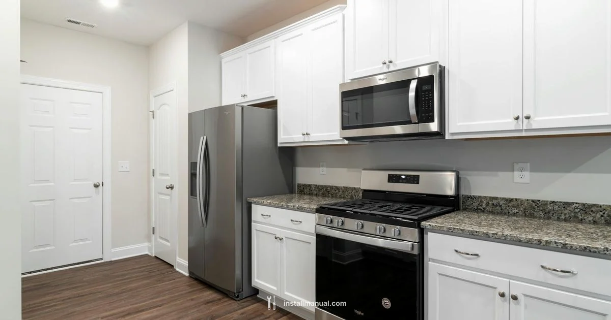 Over-the-Range Microwave Install - Install Manual