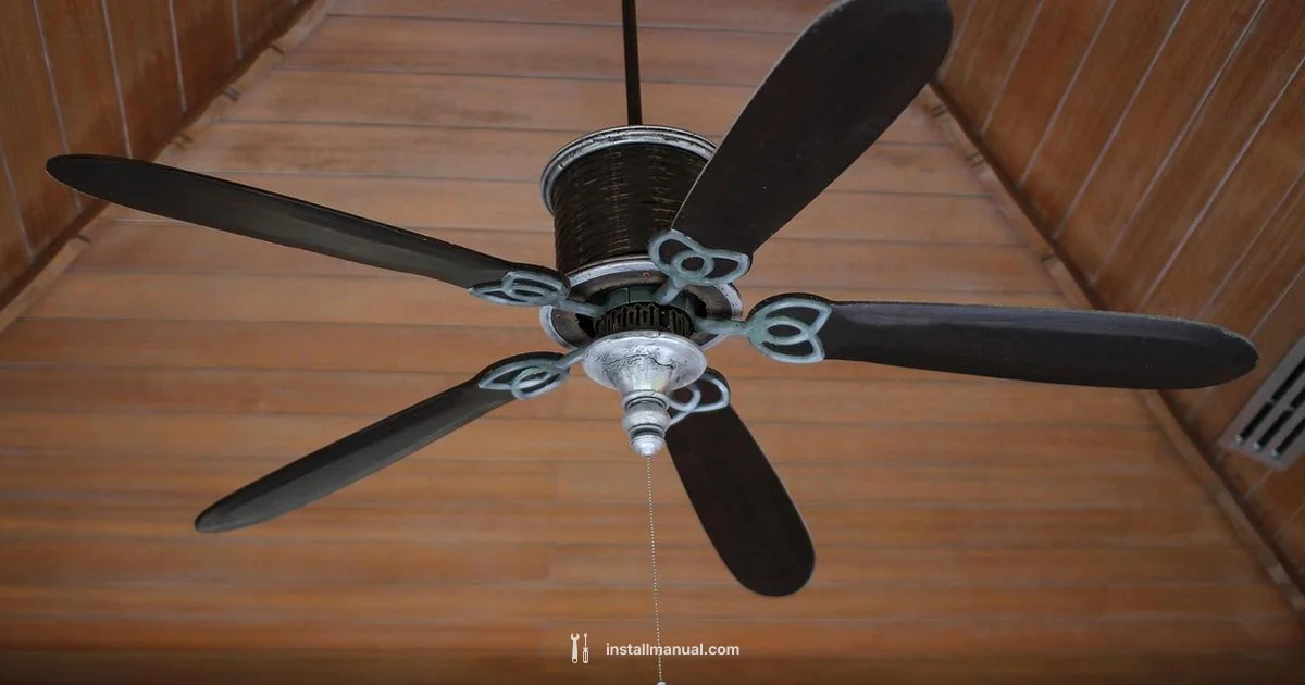 Ceiling Fan Install Guide - Install Manual
