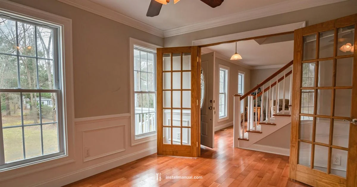 Adjustable Ceiling Fan Install - Install Manual