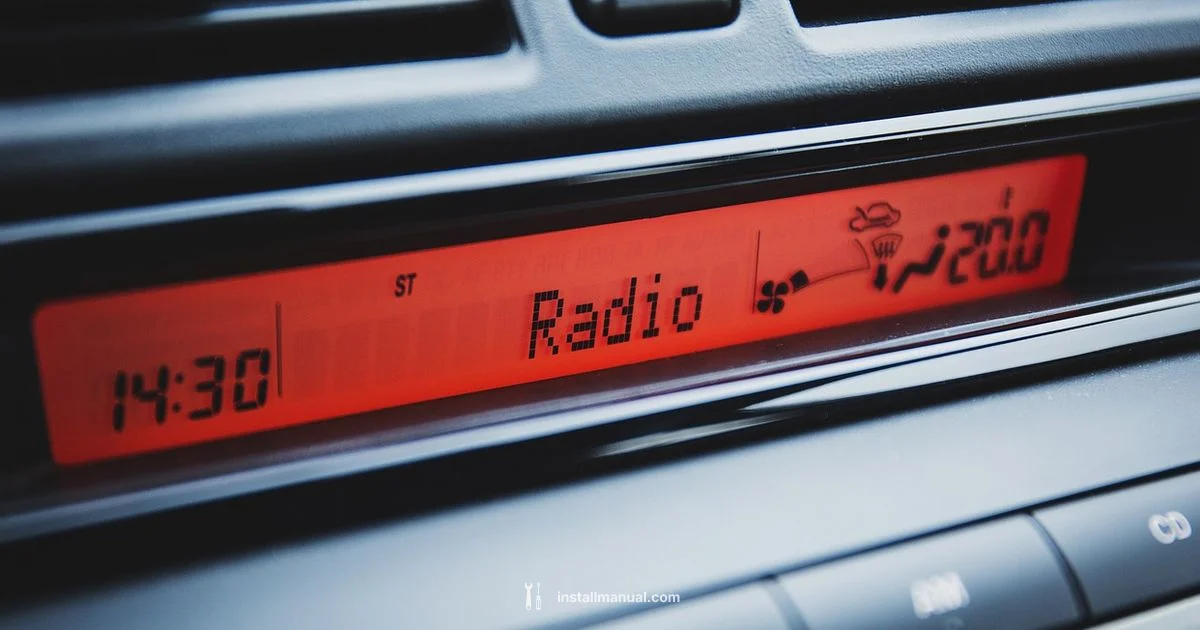 Car Radio Install Car Radio Install - Install Manual