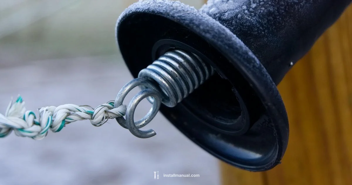 Electric Fence Install - Install Manual