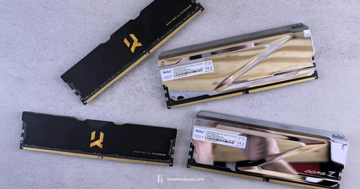 RAM Upgrade Guide - Install Manual