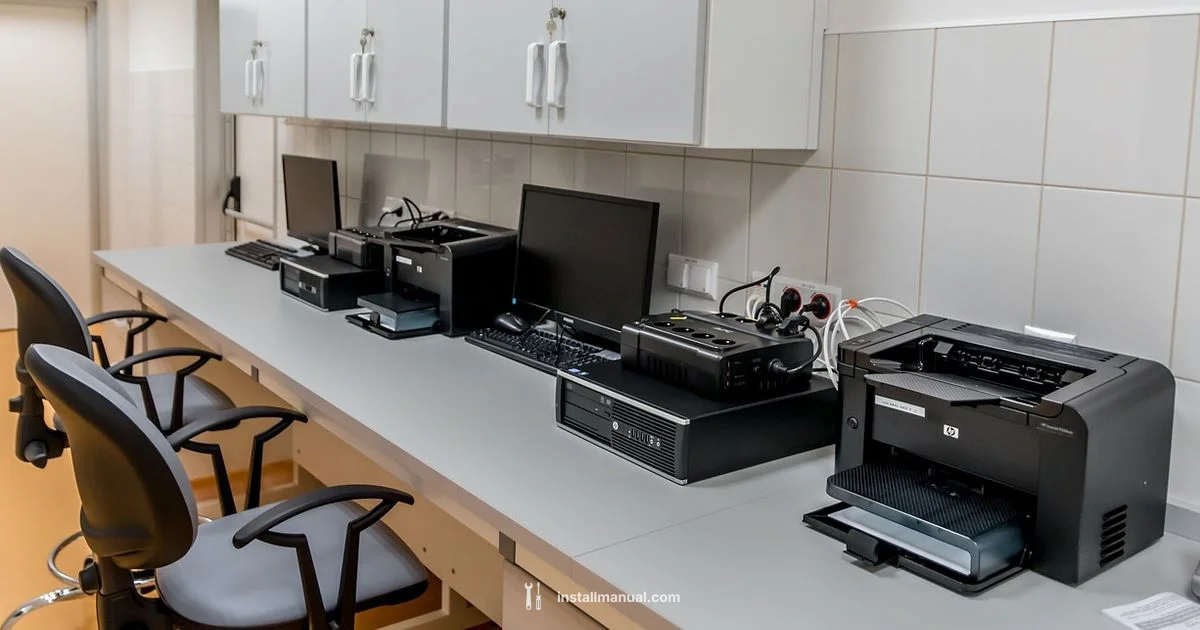 Printer Driver Setup - Install Manual