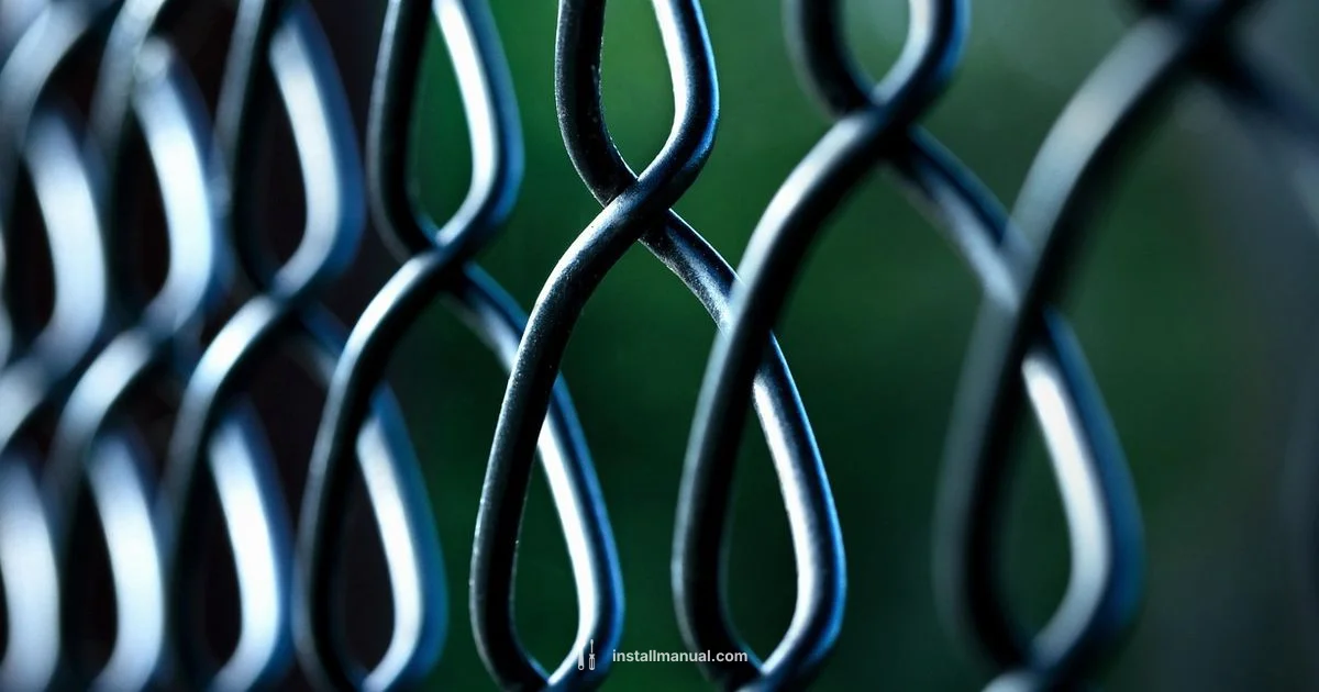 Chain Link Fence Install Chain Link Fence Install - Install Manual