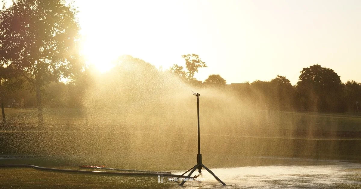 Lawn Sprinkler Install - Install Manual