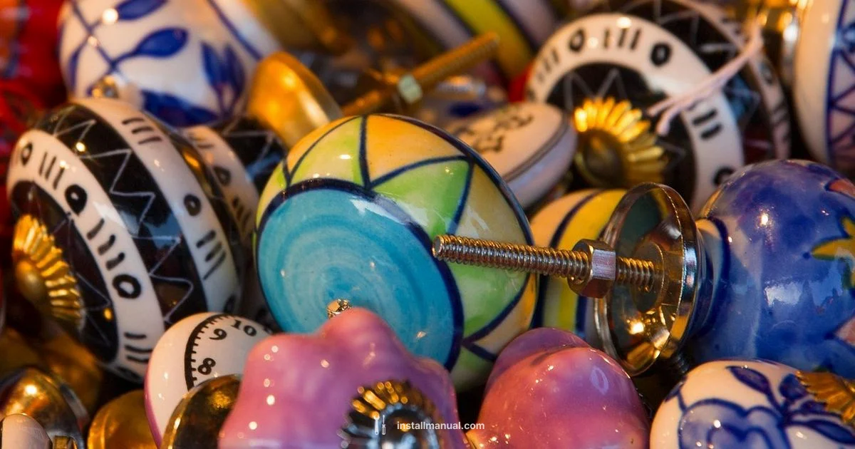 Install Cabinet Handles - Install Manual