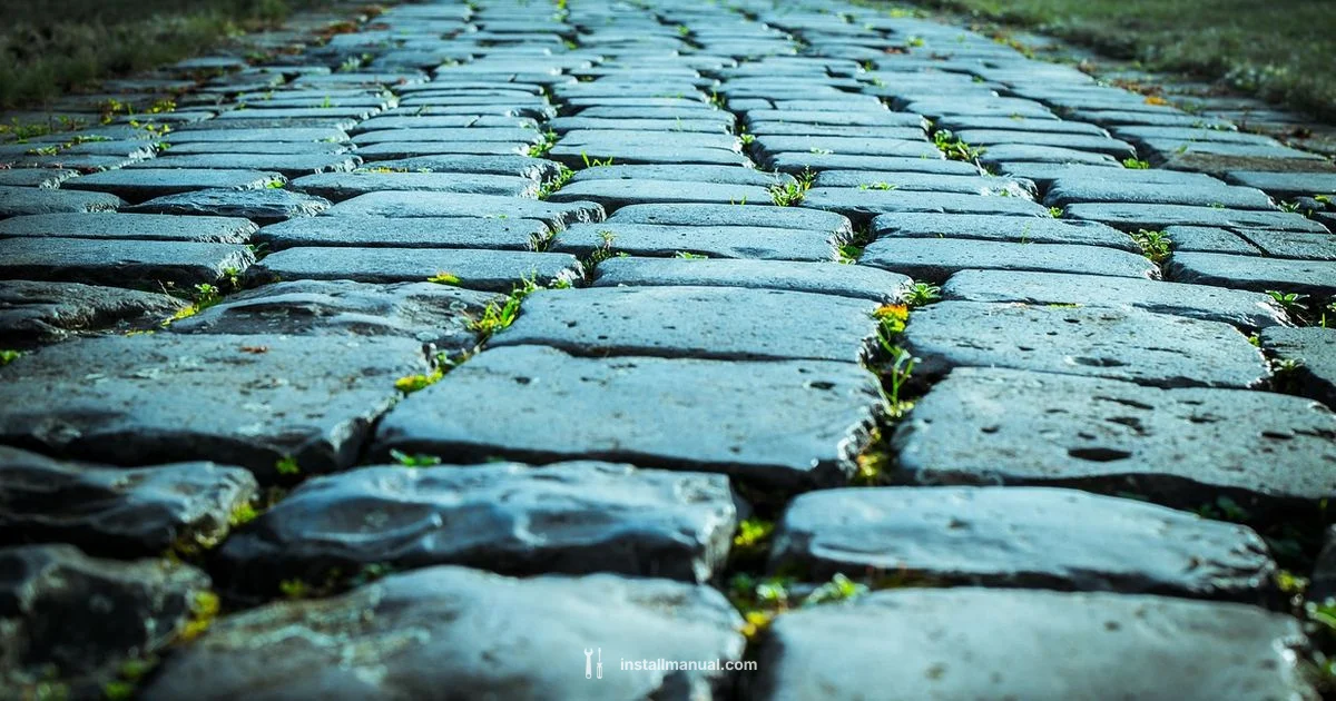 Paving Stones Install - Install Manual