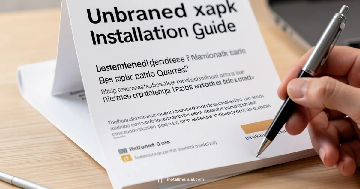 XAPK Install Guide XAPK Install Guide - Install Manual