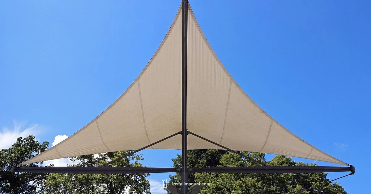 Shade Sail Setup - Install Manual