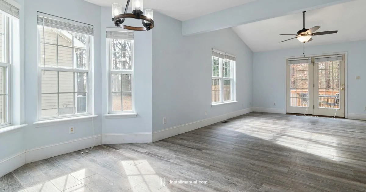 Ceiling Fan Install - Install Manual