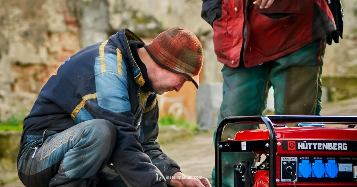 Generator Install Guide - Install Manual