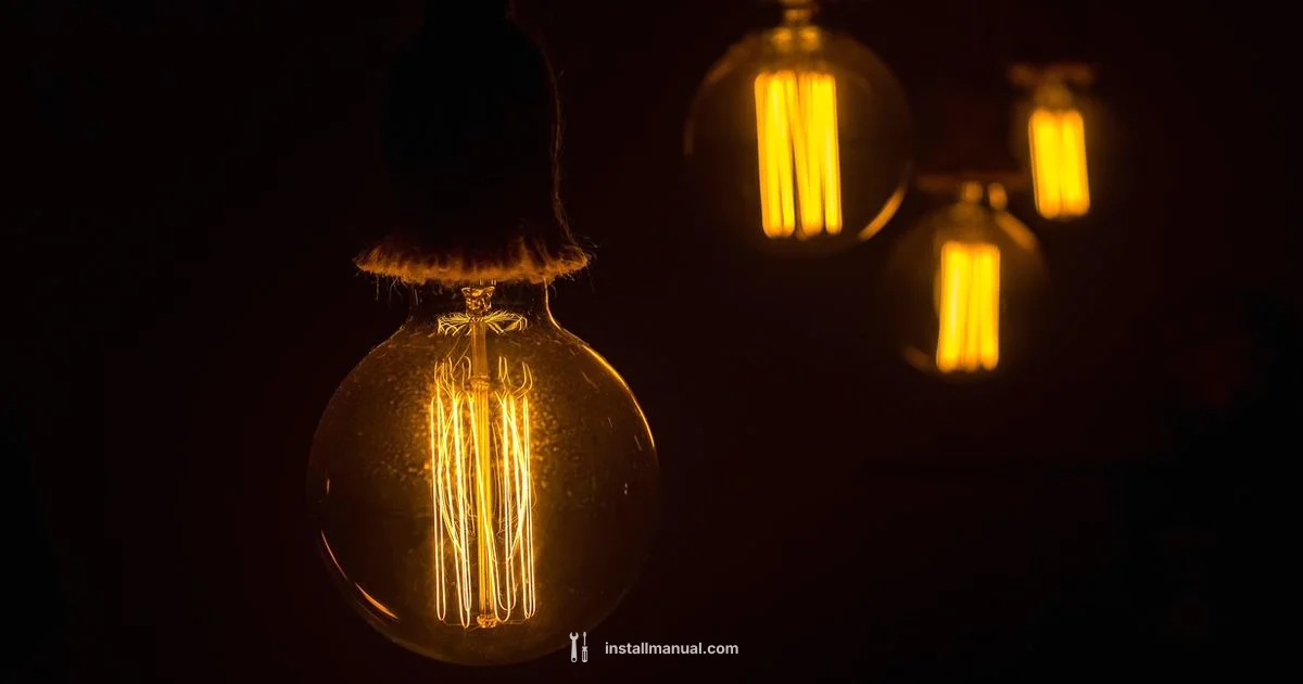 Light Fixture Install - Install Manual