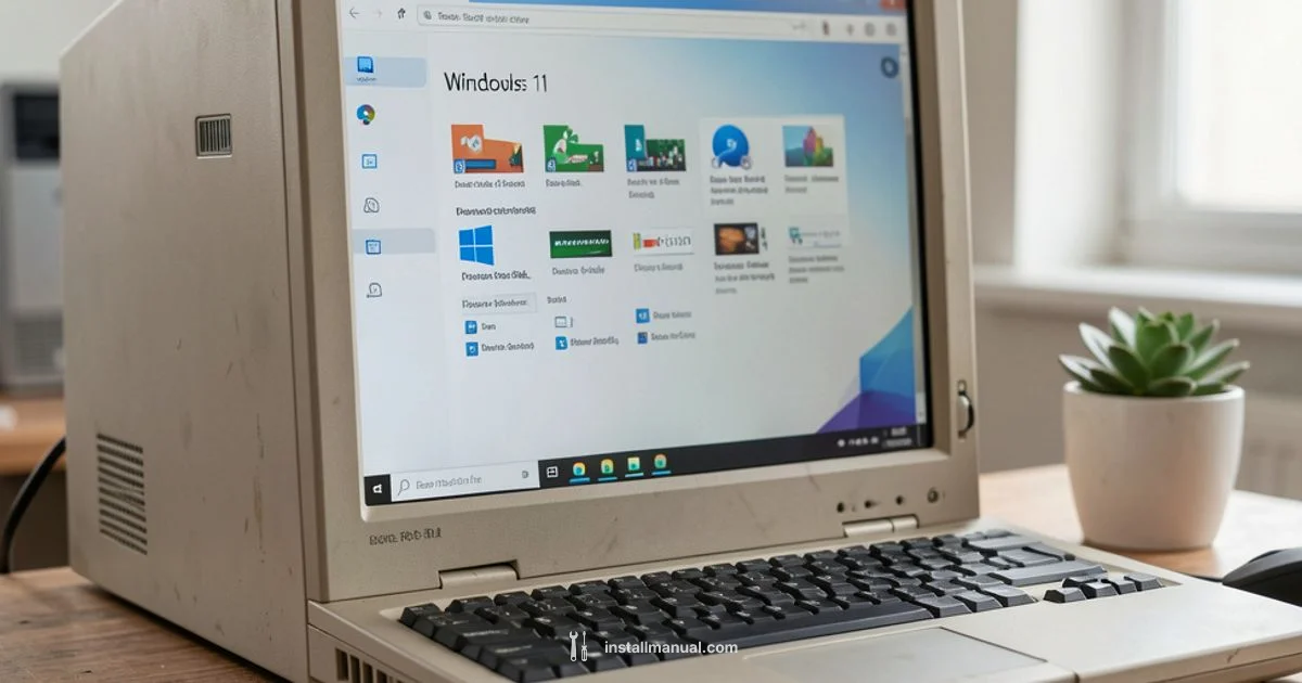 Windows 11 on Older PC - Install Manual