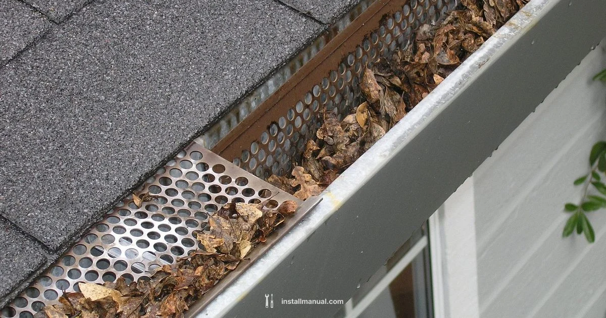Gutter Installation - Install Manual