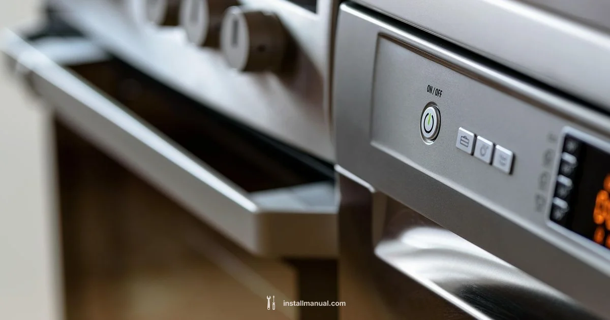 Install Dishwasher - Install Manual