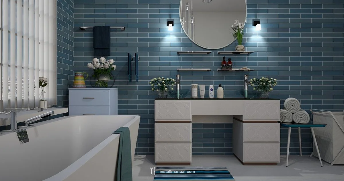 Shower Tile Install - Install Manual