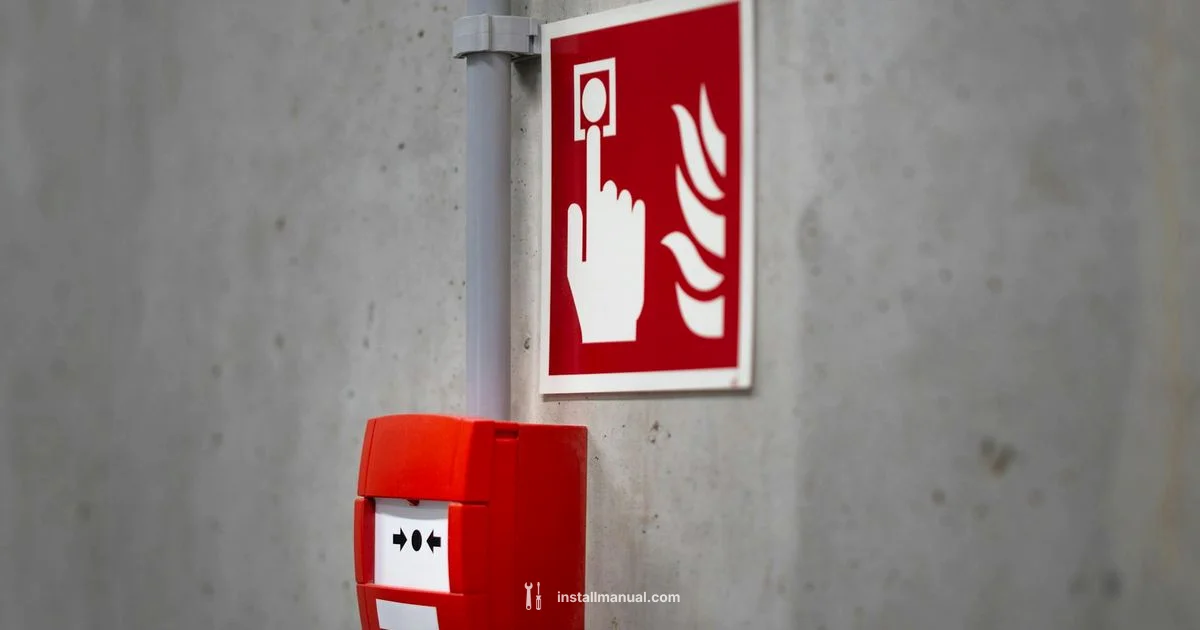 Install Battery Smoke Detector - Install Manual