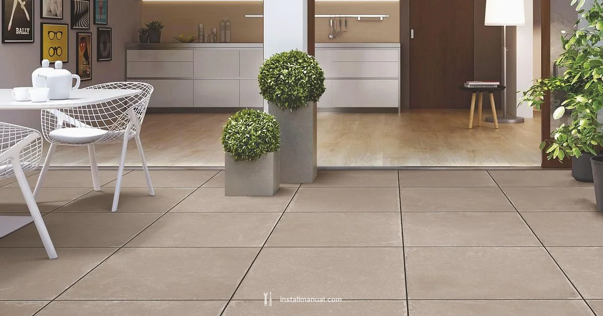 Porcelain Tile Budget - Install Manual