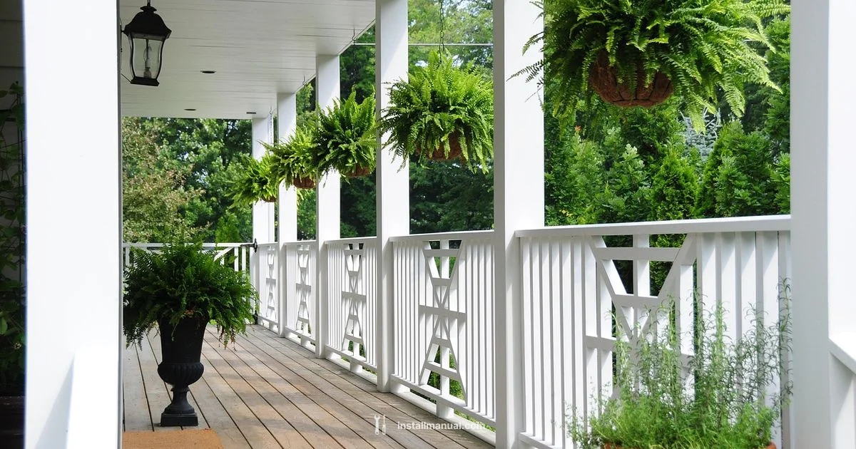 Deck Railing Install - Install Manual