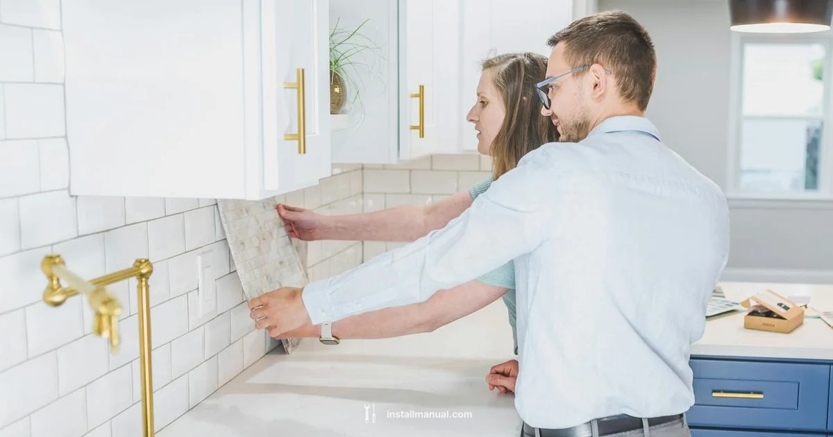 Tile Install Project - Install Manual