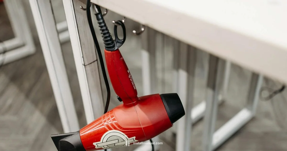 4-Prong Dryer Cord Install - Install Manual