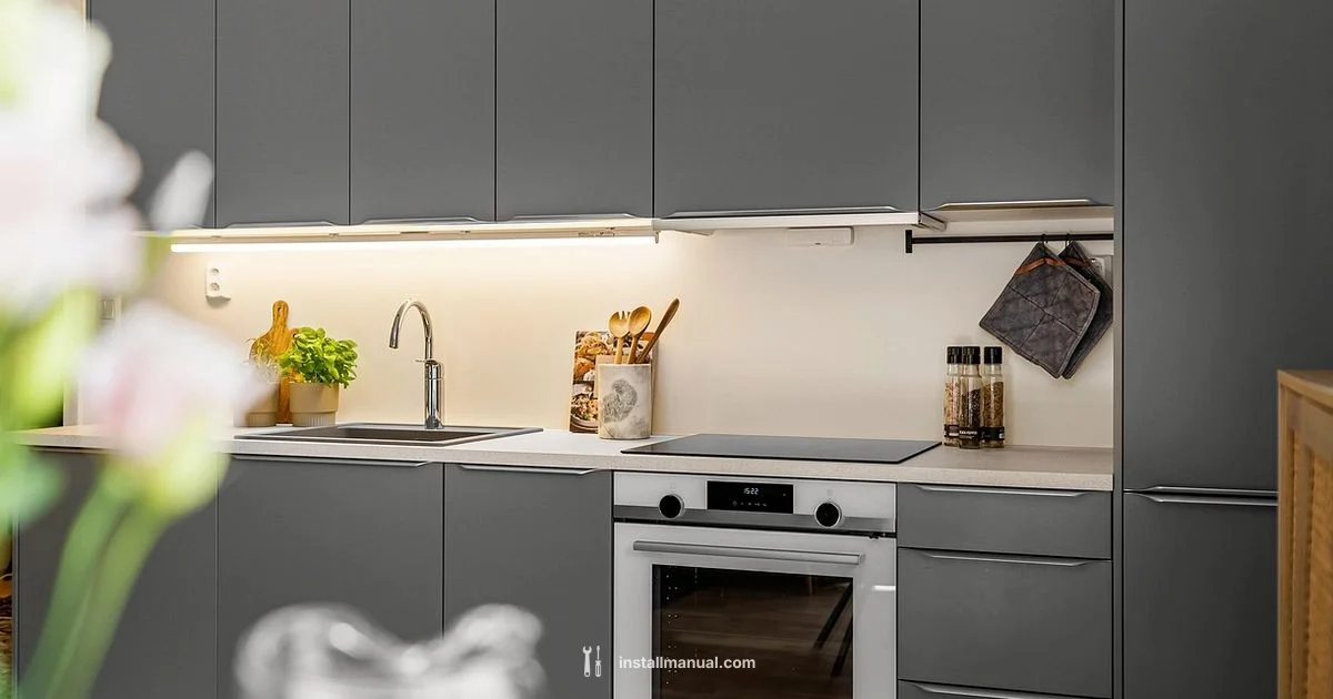 Under-Cabinet Lighting Install - Install Manual