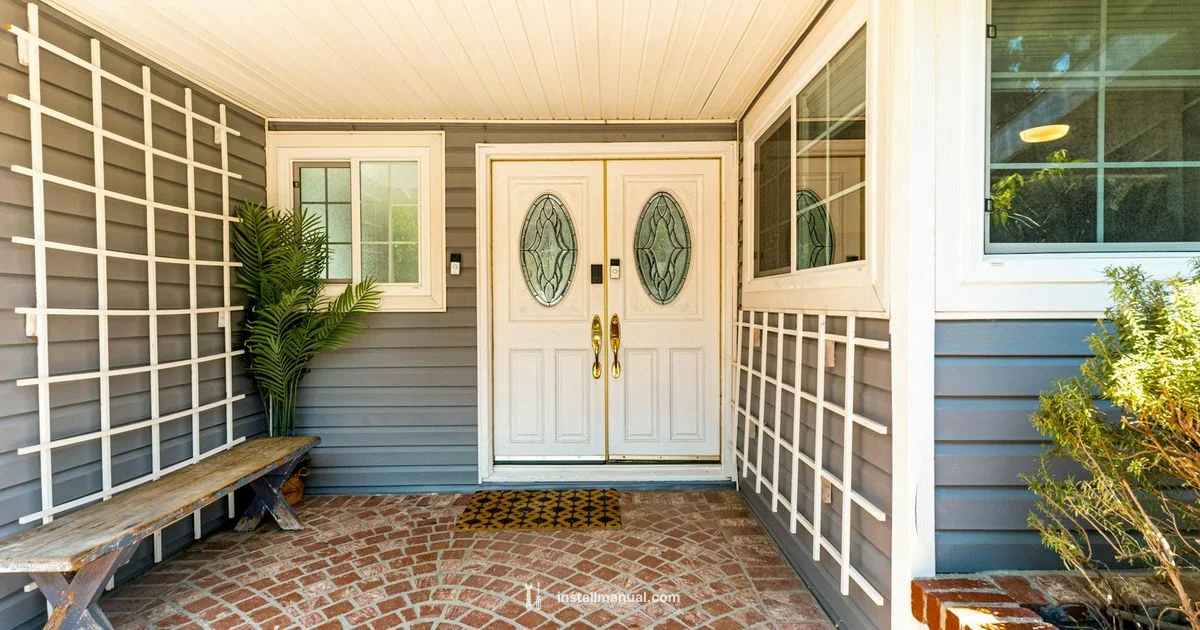 Storm Door Install - Install Manual