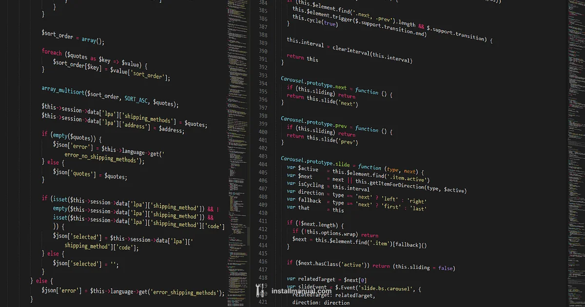 Start with npm - Install Manual