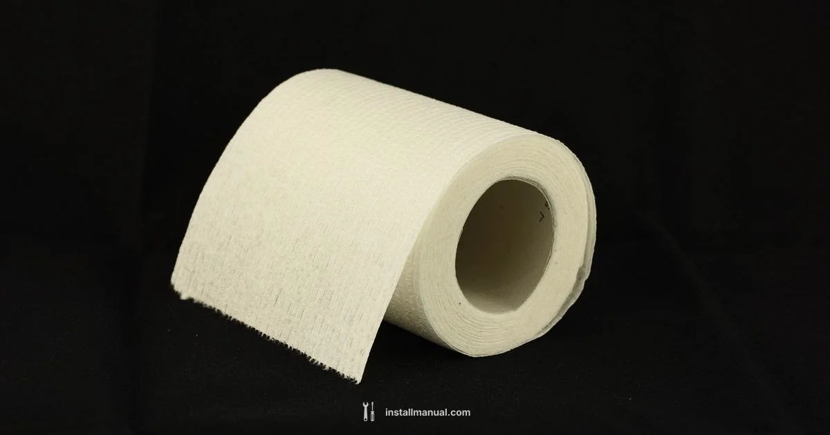 Toilet Paper Holder Install - Install Manual