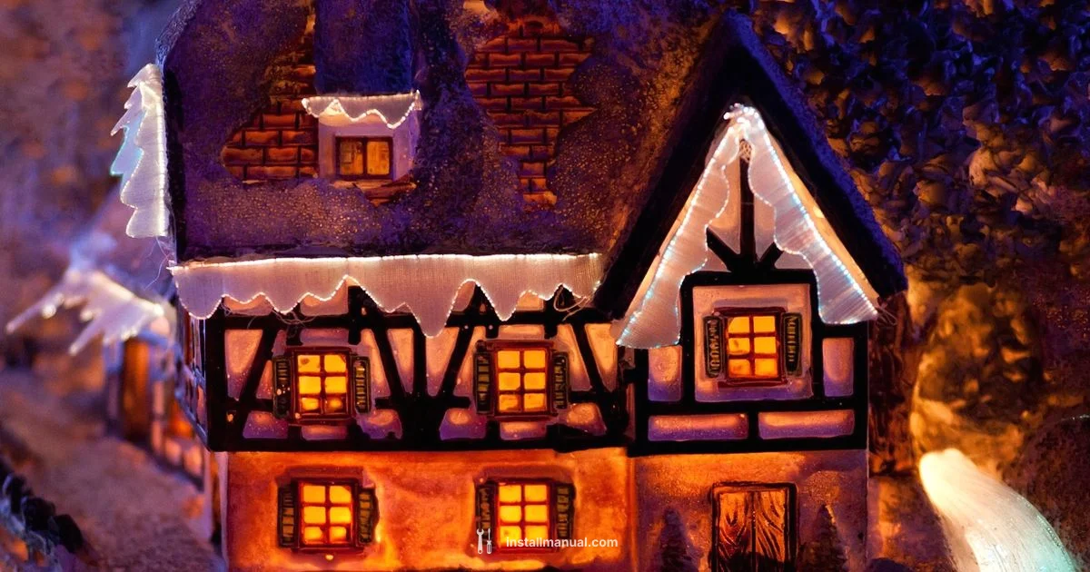 Outdoor Christmas Lights Install - Install Manual