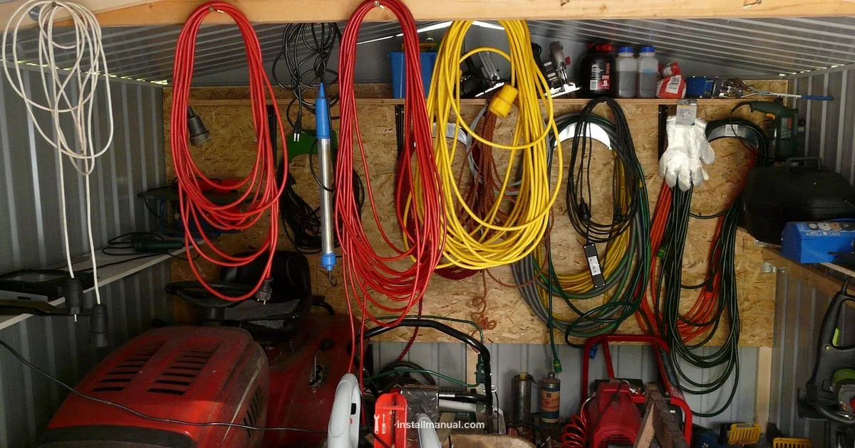 Garage Door Install - Install Manual