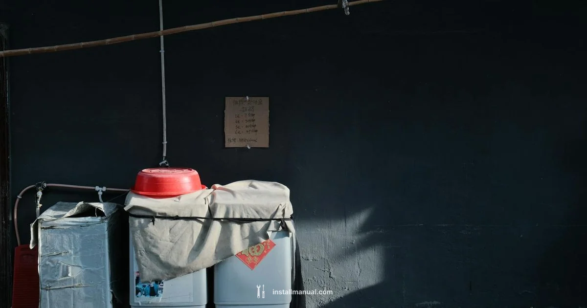 Install Well Tank - Install Manual