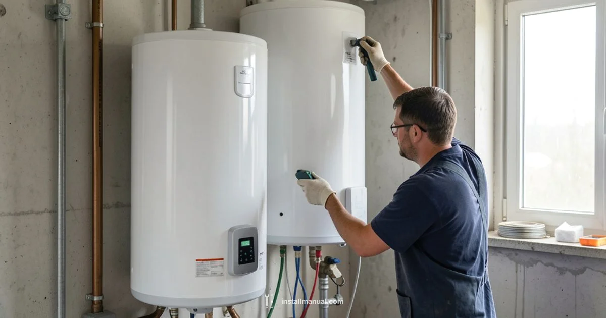 Electric Water Heater Install - Install Manual
