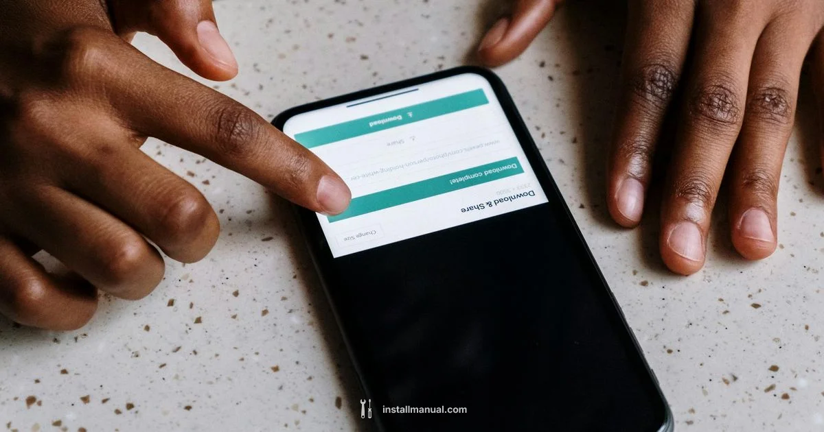 Install vs Download - Install Manual