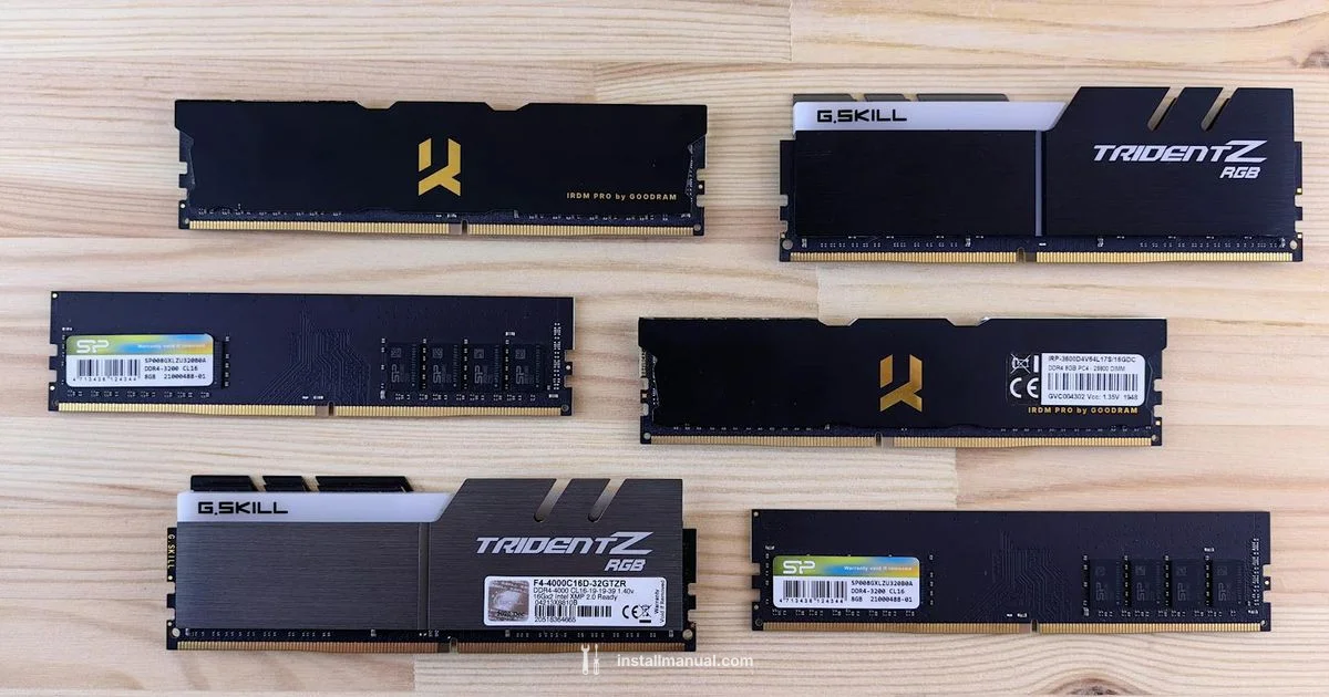 Laptop RAM Upgrade - Install Manual