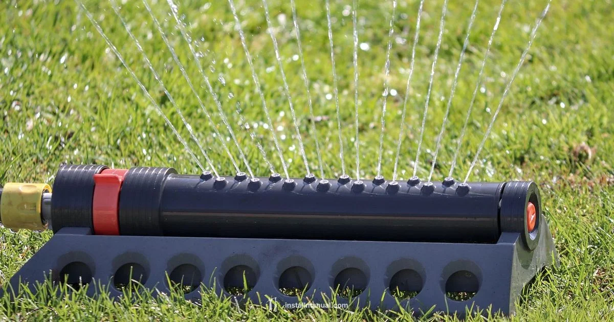 Sprinkler Install Guide - Install Manual