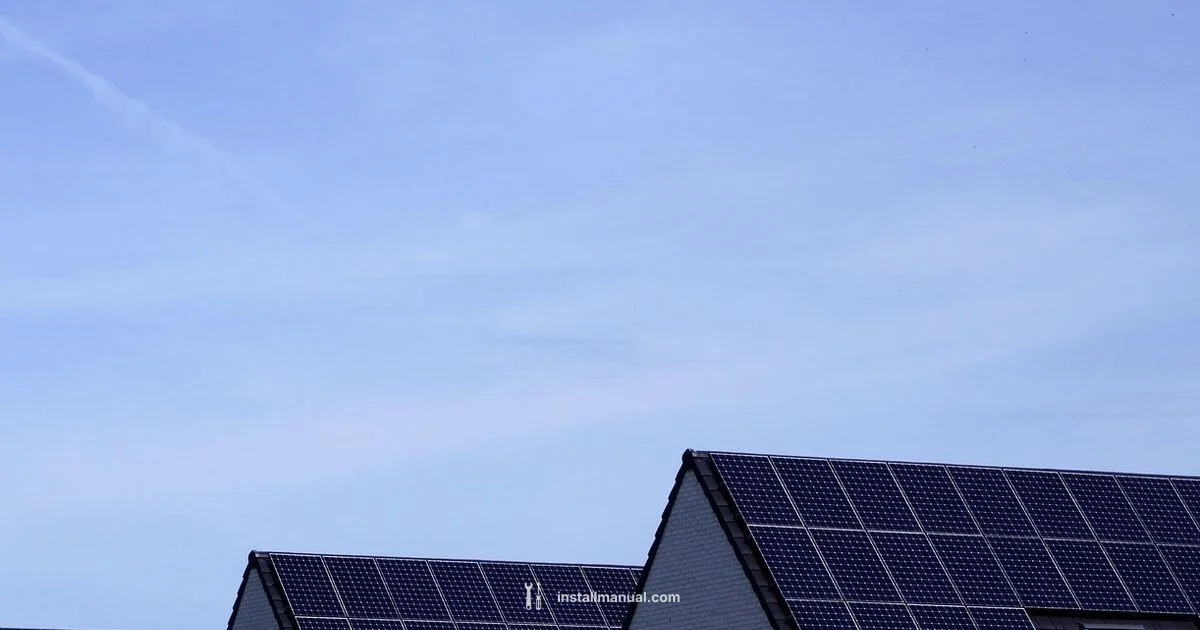 Solar Panel Install - Install Manual