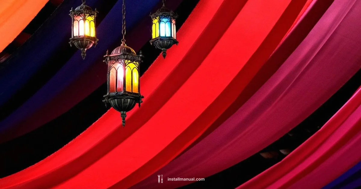 Ceiling Light Install - Install Manual