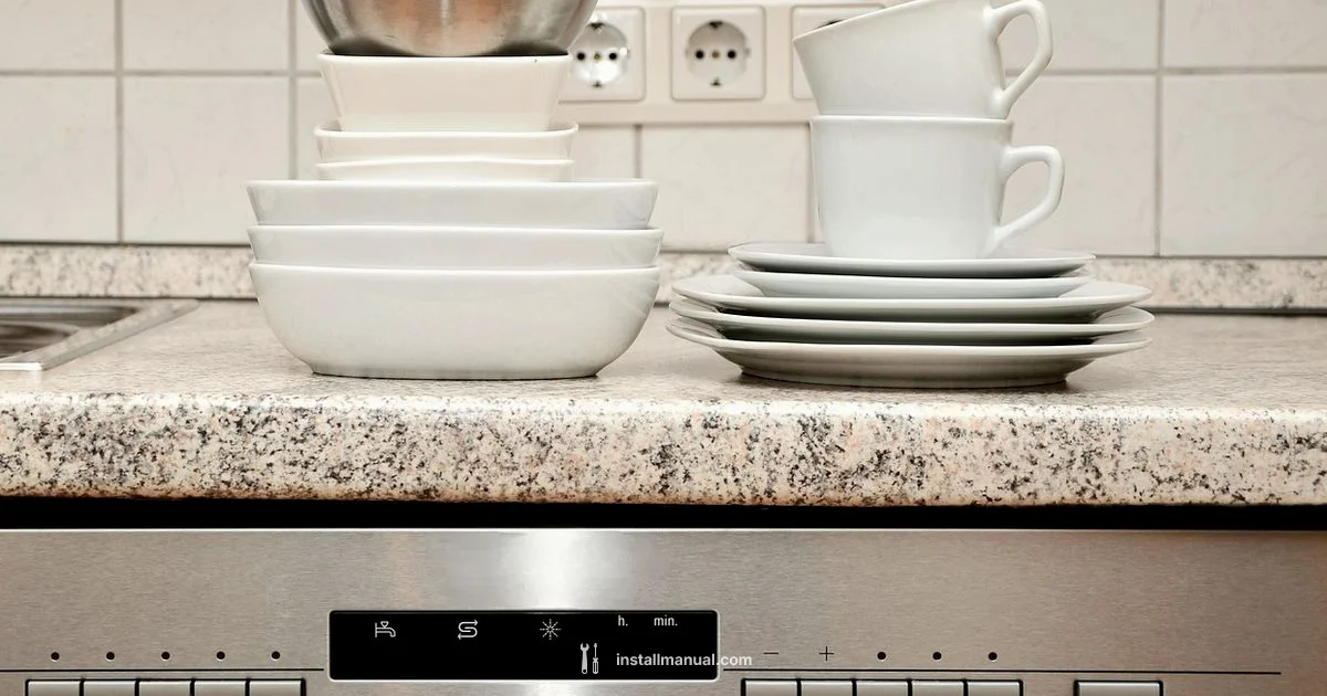 Dishwasher Install Guide Dishwasher Install Guide - Install Manual